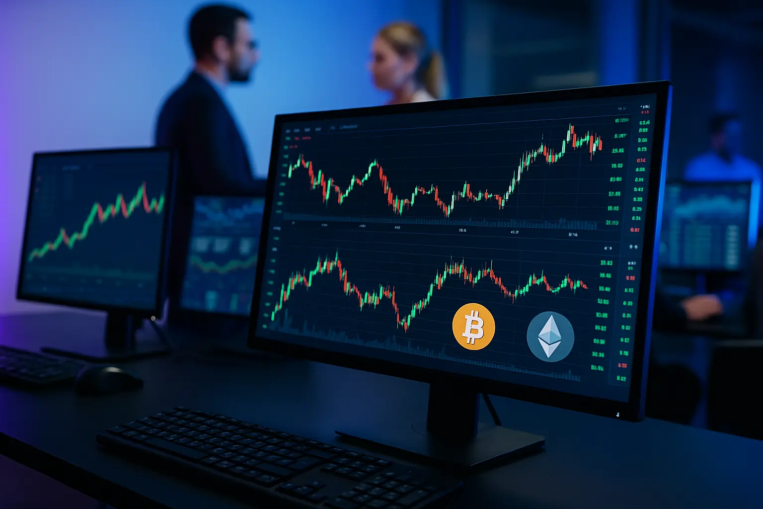 Cryptocurrency market movements