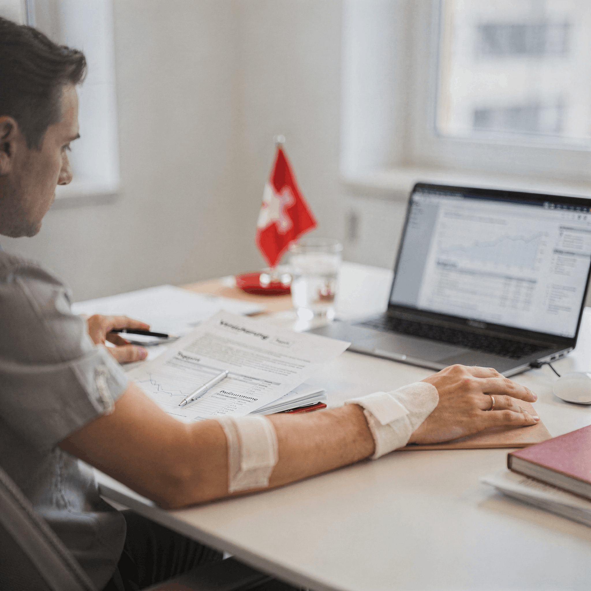 Accident daily allowance insurance Switzerland